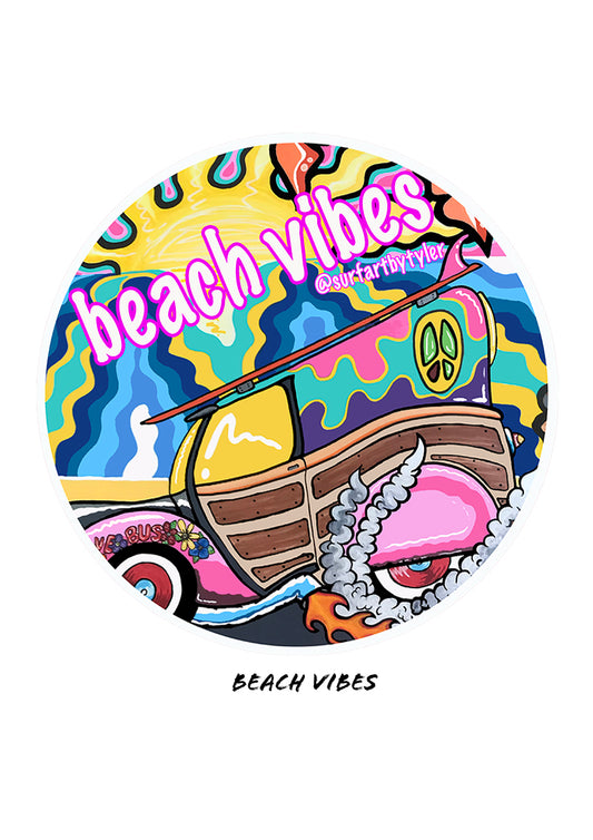 Sticker - Beach Vibes