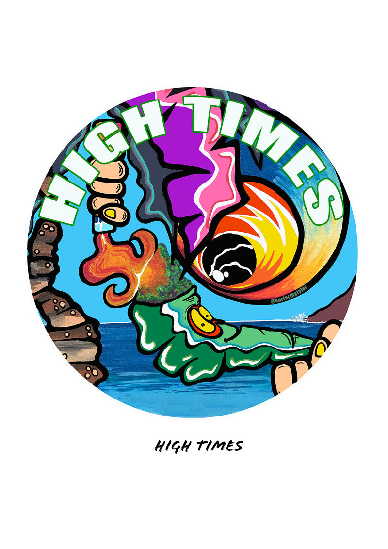 Sticker - High times