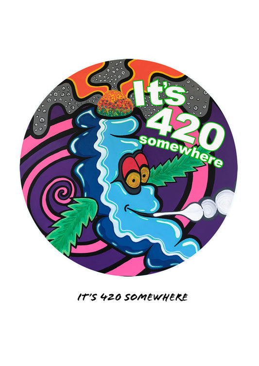 Sticker - It’s 420 somewhere